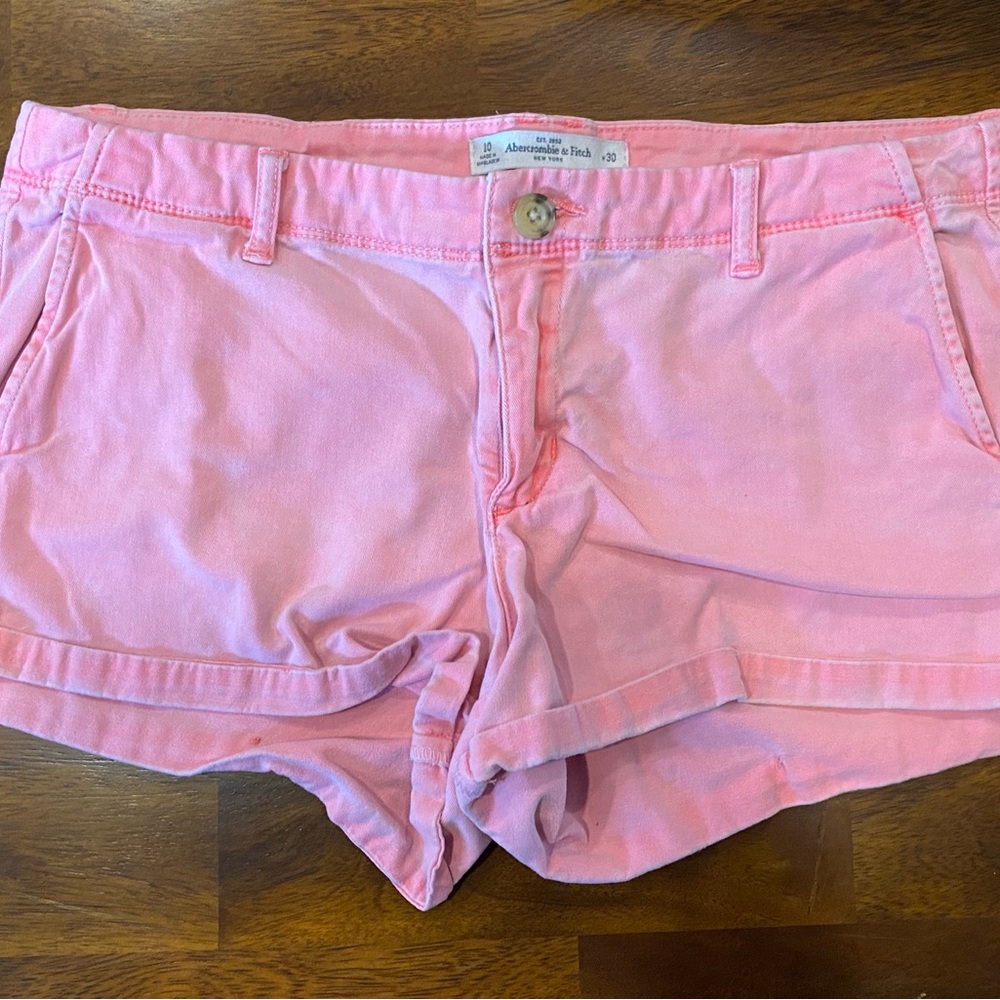 Abercrombie & Fitch Pink Women's Shorts size 10